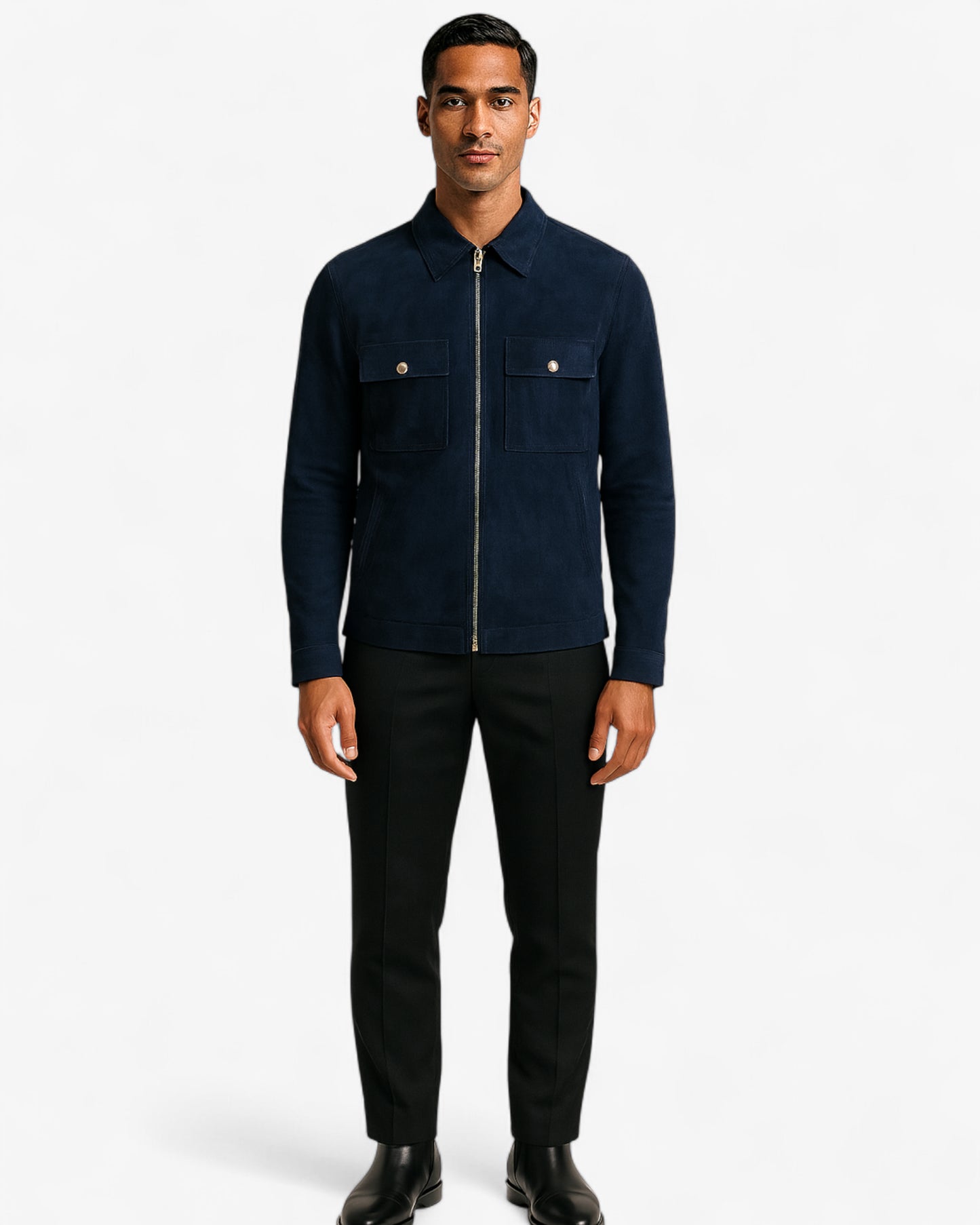 Nautical Suede Jacket