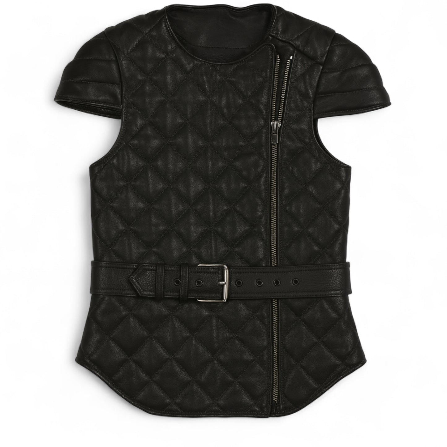 Armor Vest Leather Jacket