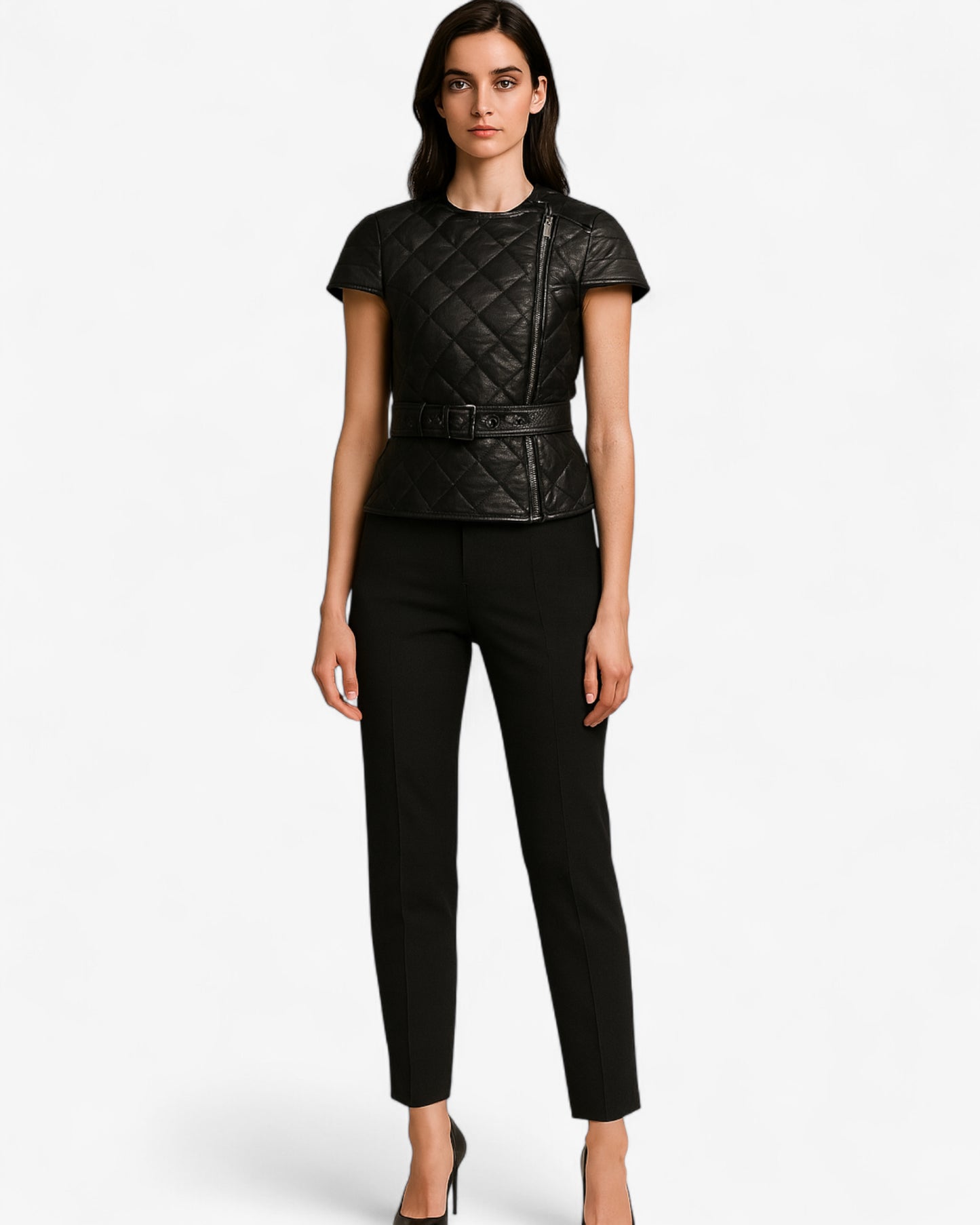 Armor Vest Leather Jacket