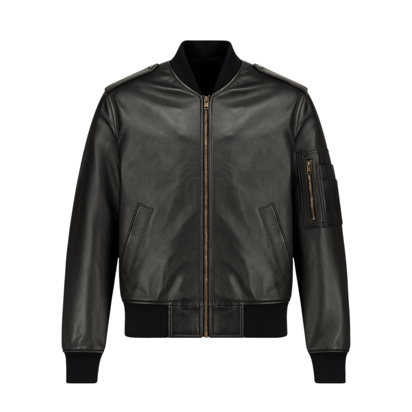 Commander Leather Bomber