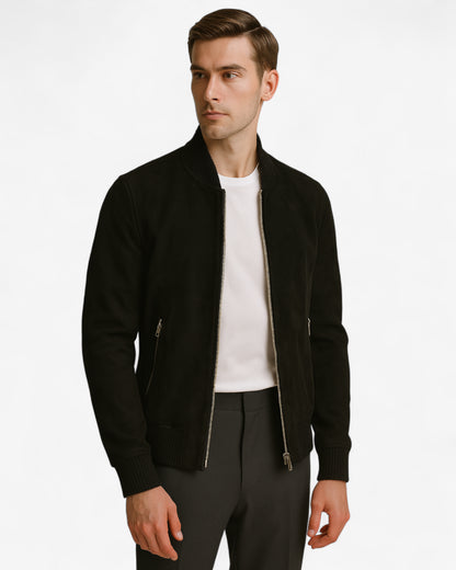 Classic Suede Bomber