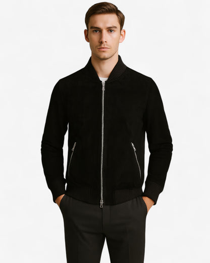 Classic Suede Bomber